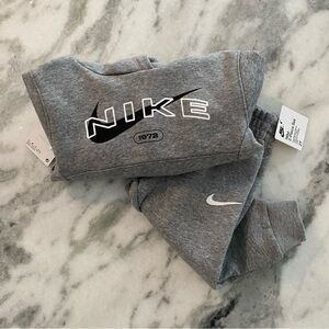 Kid's Nike Heather Gray Tracksuit